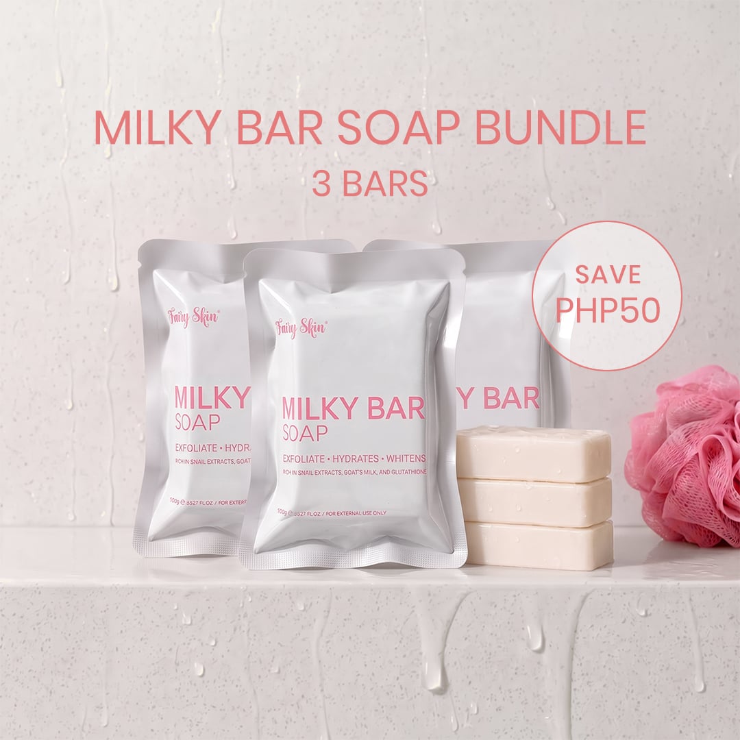 Fairy Skin Milky Bar Soap 100g Exfoliating and Brightening Bar
