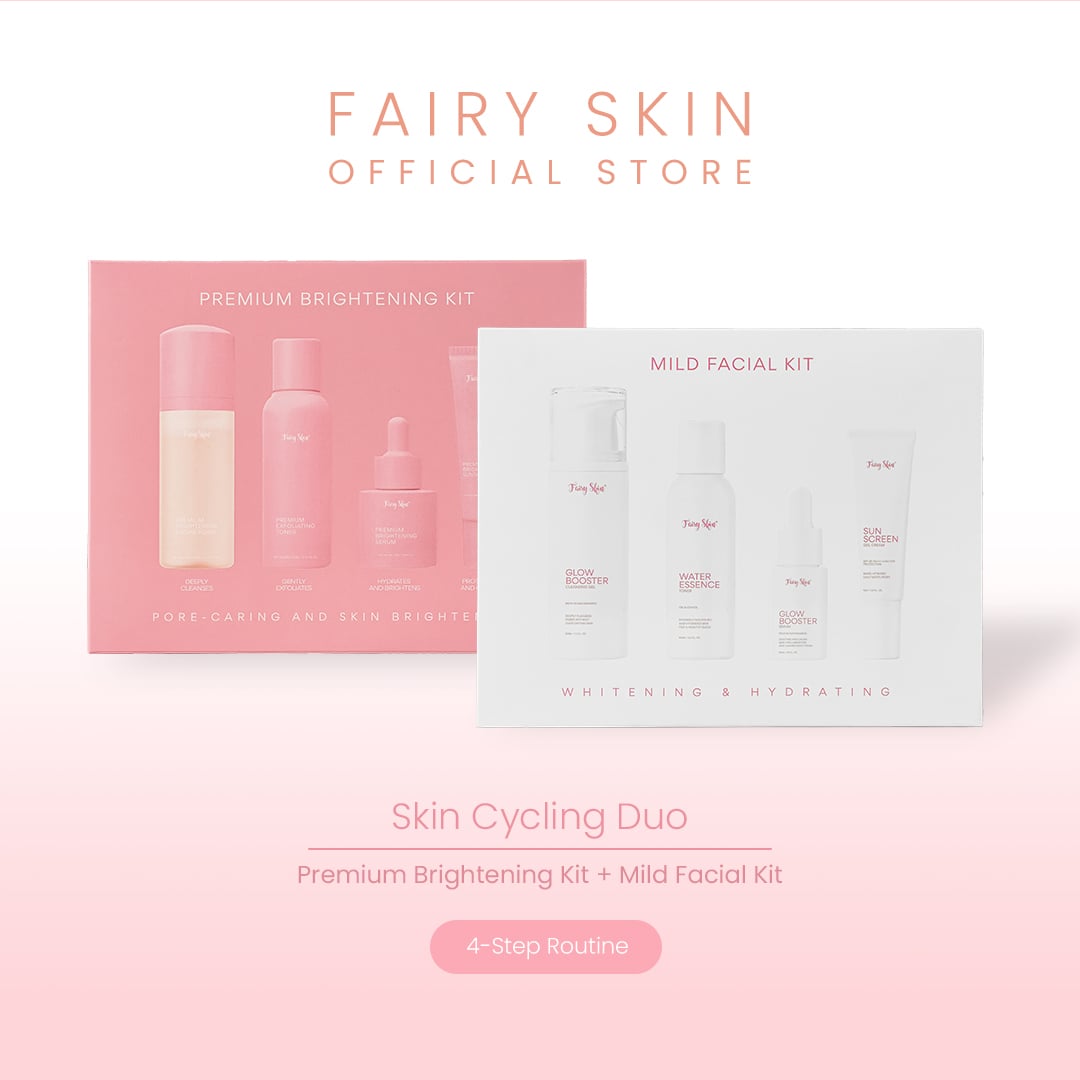 Skin Cycling Duo | Bundle of Premium Brightening Kit + Mild Facial Kit
