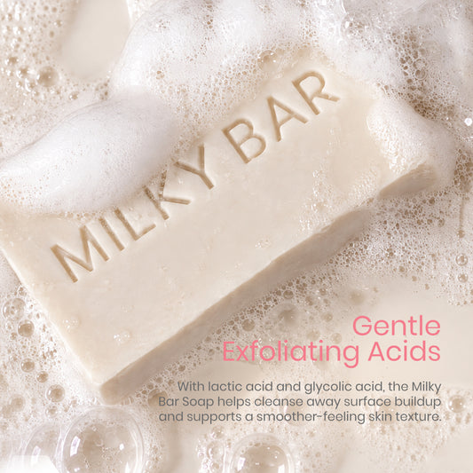 Fairy Skin Milky Bar Soap 100g Exfoliating and Brightening Bar