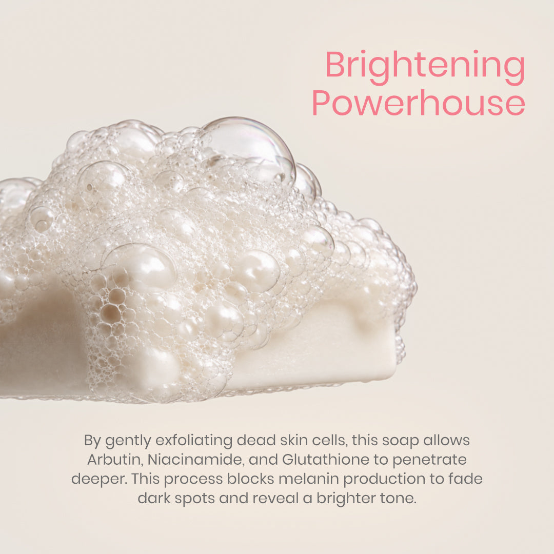 Fairy Skin Milky Bar Soap 100g Exfoliating and Brightening Bar