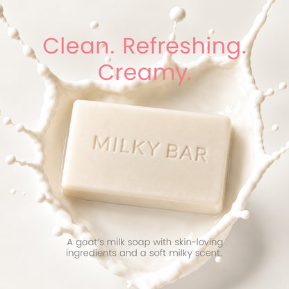 Fairy Skin Milky Bar Soap 100g Exfoliating and Brightening Bar