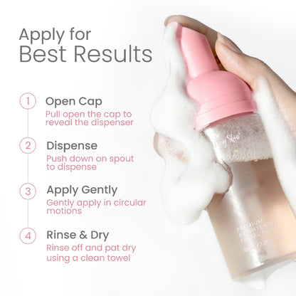 Premium Brightening Facial Foam