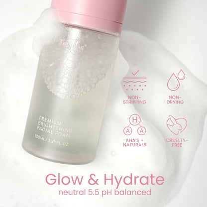 Premium Brightening Facial Foam