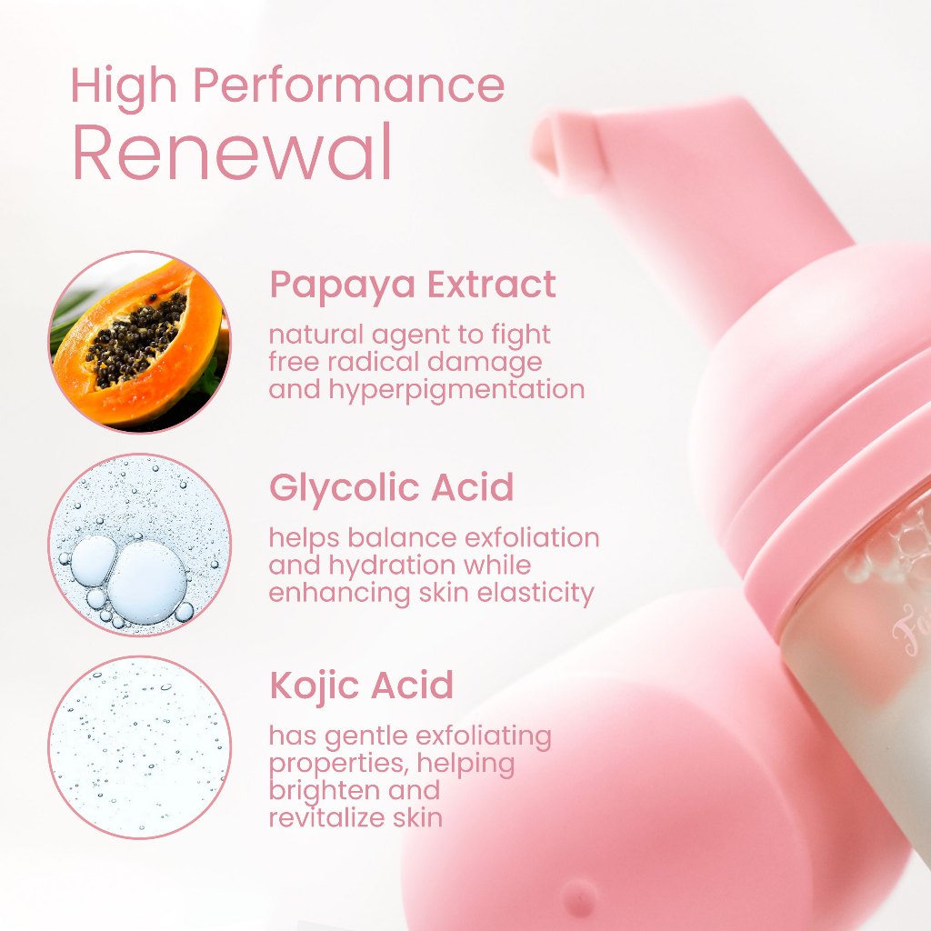 Premium Brightening Facial Foam